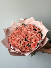 Розы Питер Парк в букете XL