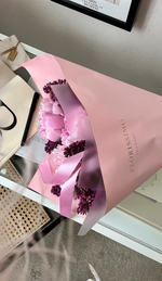 Букет с пионами Сара и сиренью