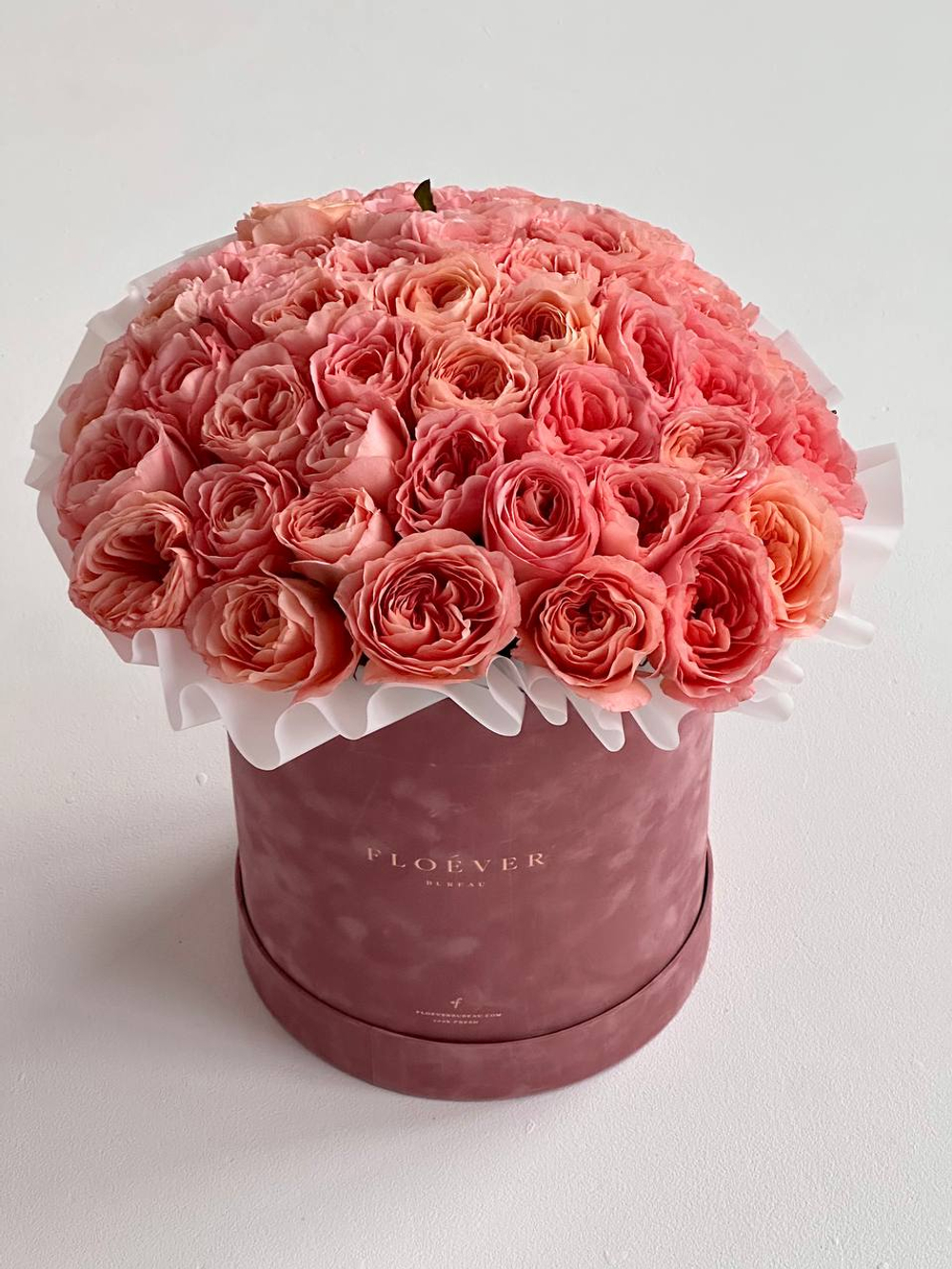 Розы Лондон Таймс в коробке XL