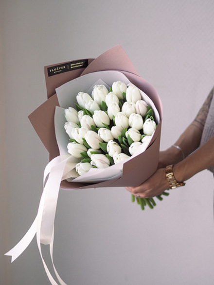 Тюльпаны Антарктика в букете S