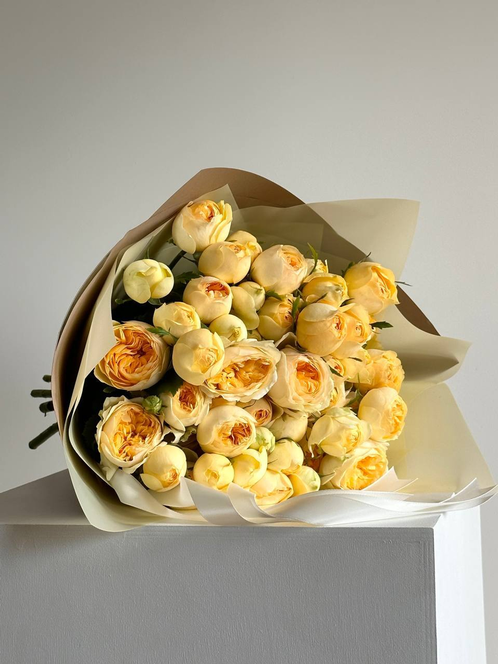 Розы Сильва Санни в букете S