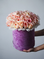 Розы Метаморфоза в коробке XL