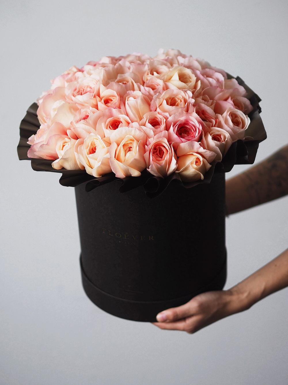 Розы Метаморфоза в коробке XL