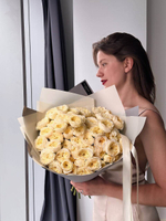 Розы Роял Парк в букете M