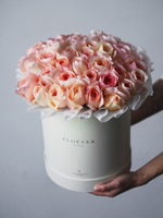 Розы Метаморфоза в коробке XL