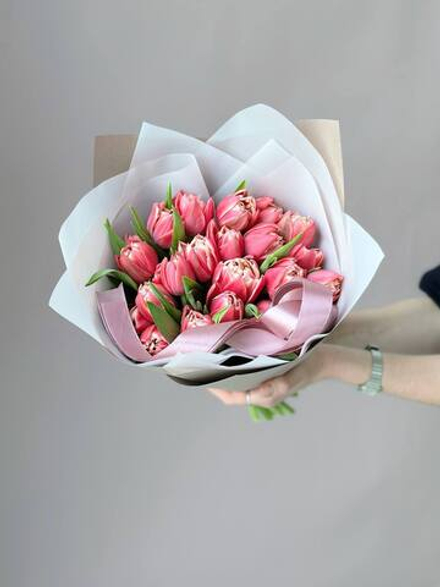 Тюльпаны Коламбус в букете S