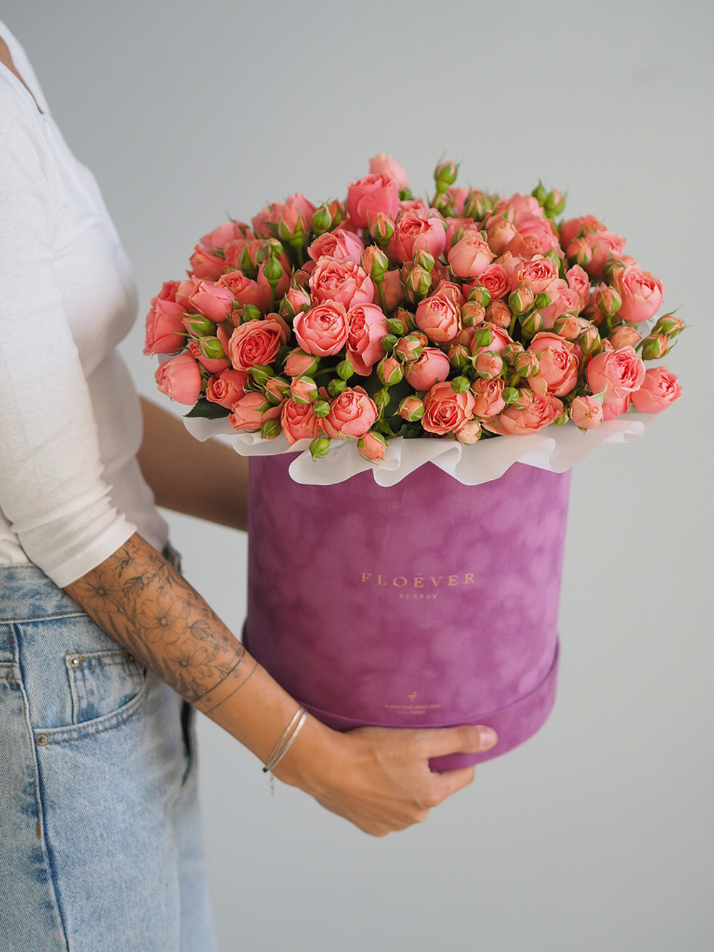 Розы Спешл Дименшнз в коробке XL