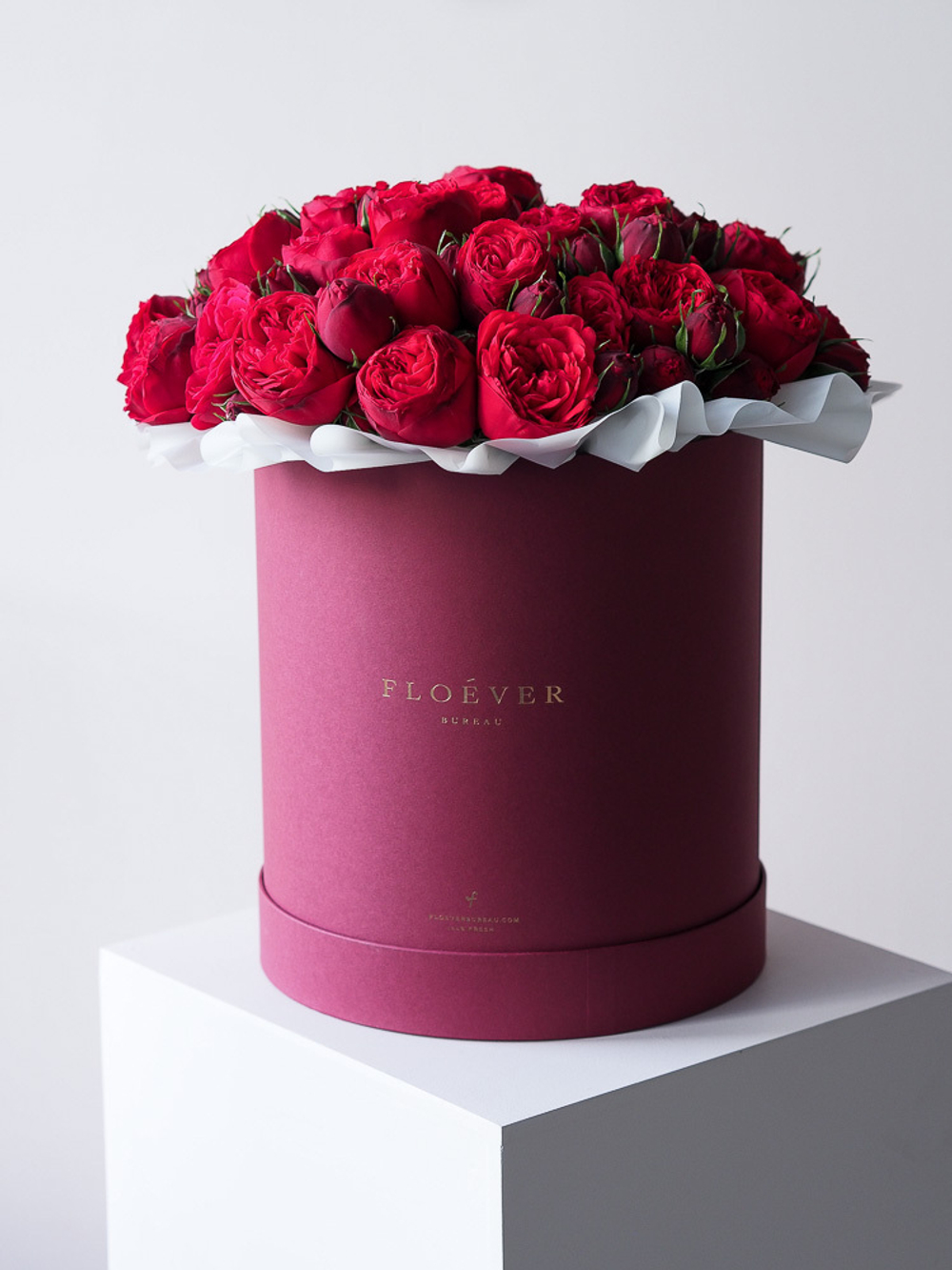 Розы Ред Пиано в коробке XL