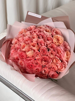 Розы Лондон Таймс в букете XL