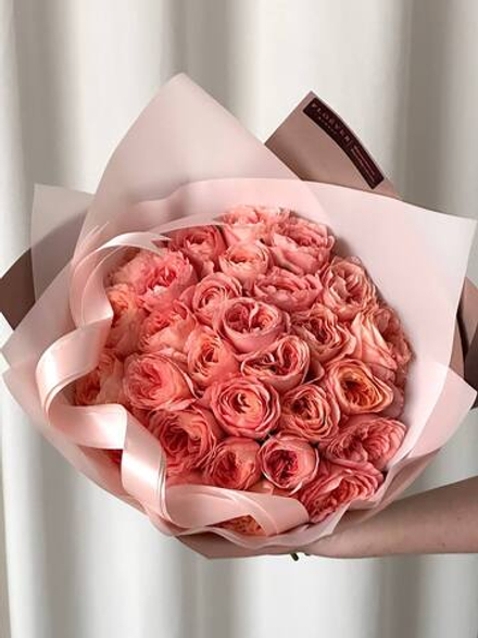 Розы Лондон Таймс в букете M