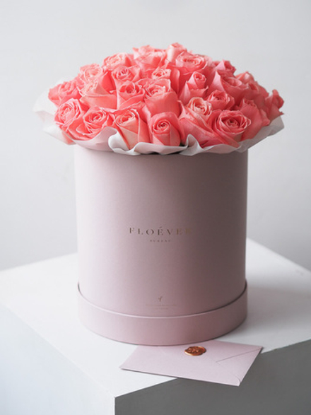 Розы Карина в коробке XL