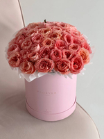 Розы Лондон Таймс в коробке XL