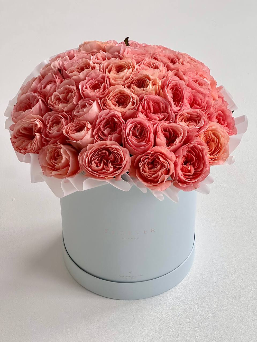 Розы Лондон Таймс в коробке XL