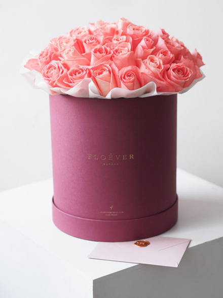 Розы Карина в коробке XL