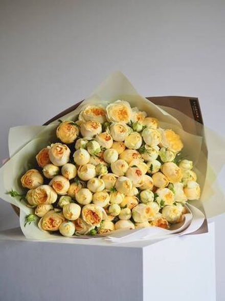 Розы Сильва Санни в букете M