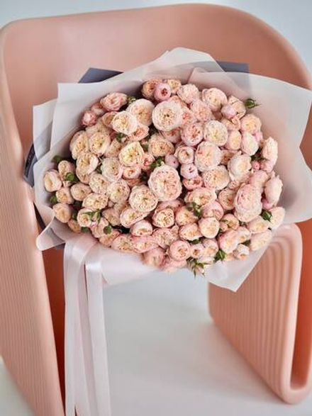 Розы Роял Блаш в букете XL